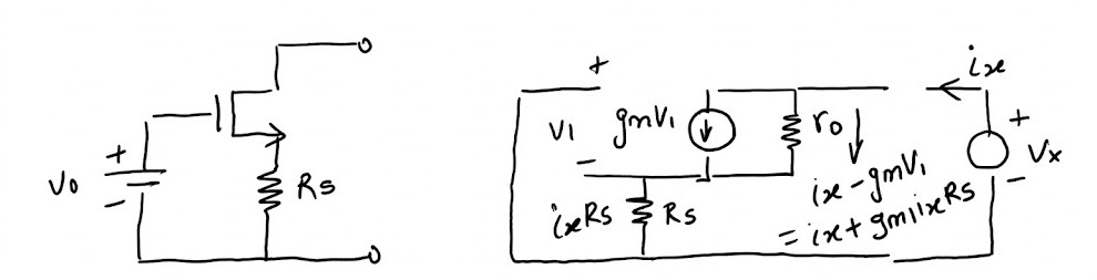 Current Source with Degeneration