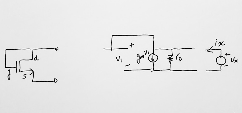 Diode Connected MOSFET